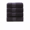 4 Pack Brentwood Bath Towels - 650 GSM Low Twist