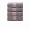 4 Pack Brentwood Bath Towels - 650 GSM Low Twist