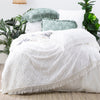 Park Avenue Medallion 100 % cotton Vintage washed Tuffted Bed Cover set