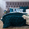 Medallion Cotton Quilt Cover Set - Tufted Vintage Washed