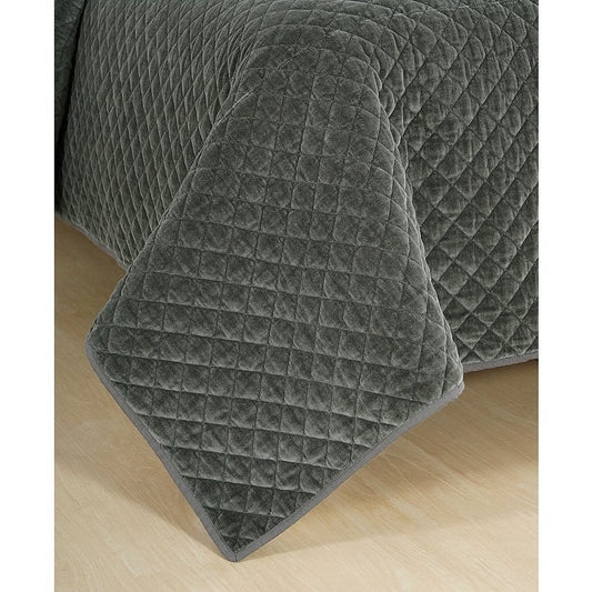 Amalia Cotton Velvet Comforter Set - Quilted