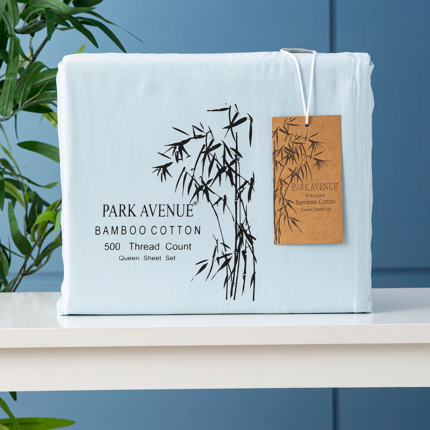 Premium Bamboo Cotton Sheet Set - 500 Thread Count - King Split, Queen Split & Long Single
