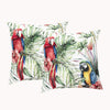 Twin Pack Velvet Printed Cushions - Filled
