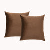 Twin Pack Velvet Printed Cushions - Filled