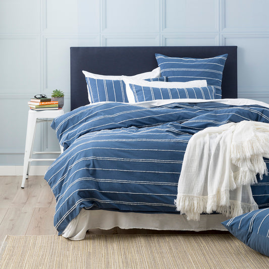 Hudson Chenille Cotton Euro Pillow Case - Vintage Washed