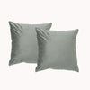 Twin Pack Velvet Printed Cushions - Filled