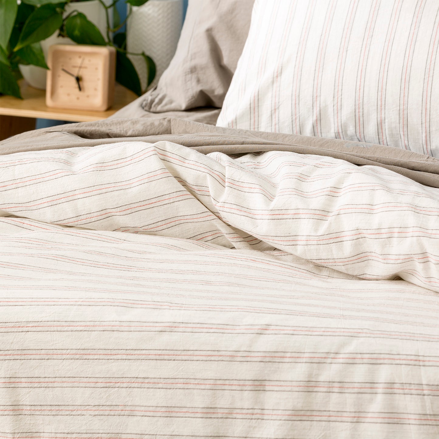 Yarn Dyed Quilt Cover Set - Vintage Washed Cotton