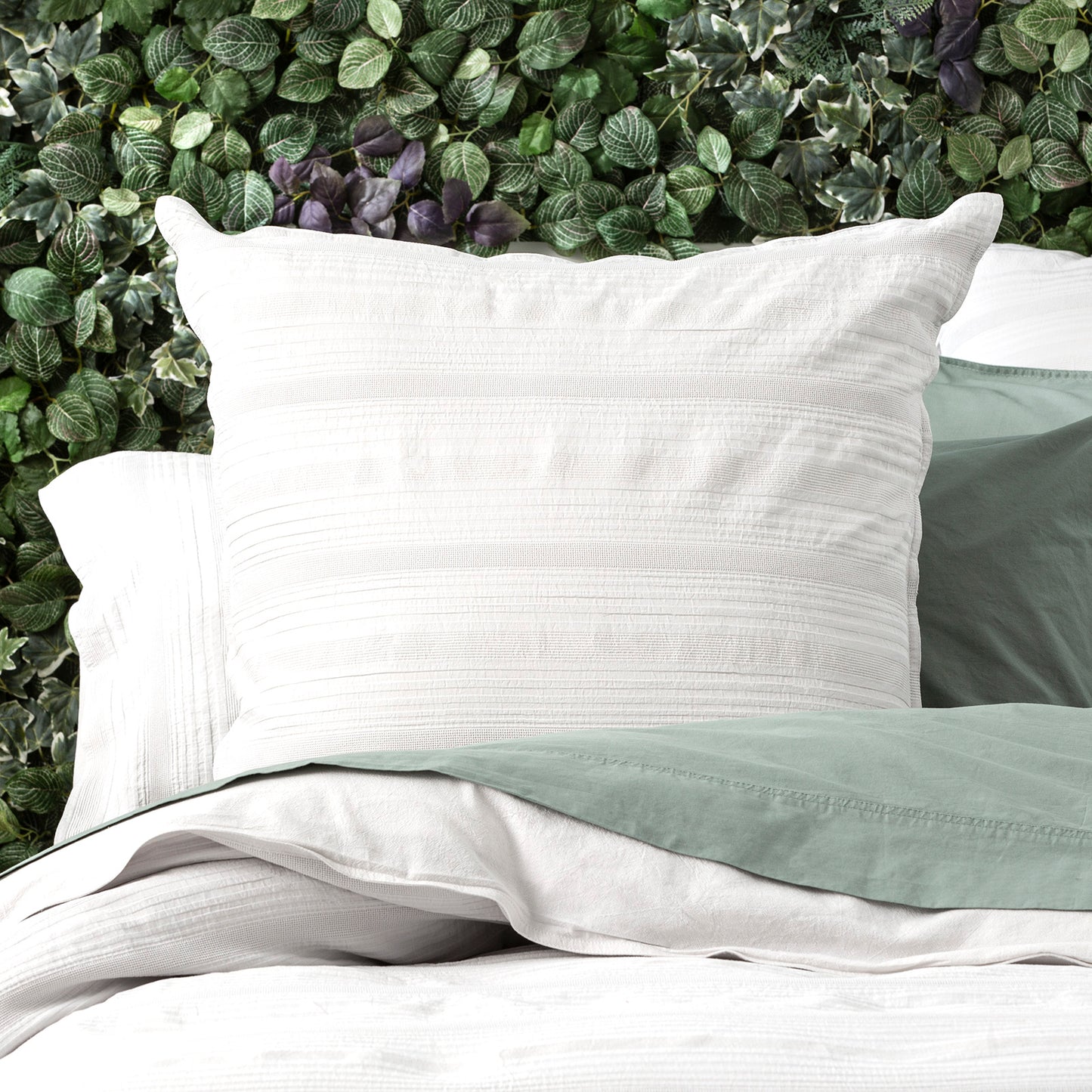 Finley Yarn Dyed Quilt Cover Set - Vintage Washed Cotton