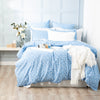 European Printed Cotton Euro Pillow Case - Vintage Washed