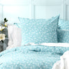 European Printed Cotton Euro Pillow Case - Vintage Washed