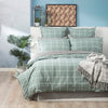 European Printed Cotton Euro Pillow Case - Vintage Washed