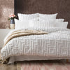 Riley Chenille Cotton Euro Pillow Case - Tufted - Vintage Washed