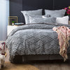 Chevvy 100% Chenille Cotton Euro Pillow Case - Tufted - Vintage Washed