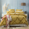 Moroccan 100% Chenille Cotton Euro Pillow Case - Tufted - Vintage Washed