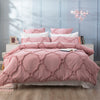 Moroccan 100% Chenille Cotton Euro Pillow Case - Tufted - Vintage Washed