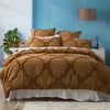 Moroccan 100% Chenille Cotton Euro Pillow Case - Tufted - Vintage Washed