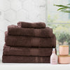 5 Piece Stella Towel Set - 650 GSM Super Soft Bamboo Cotton
