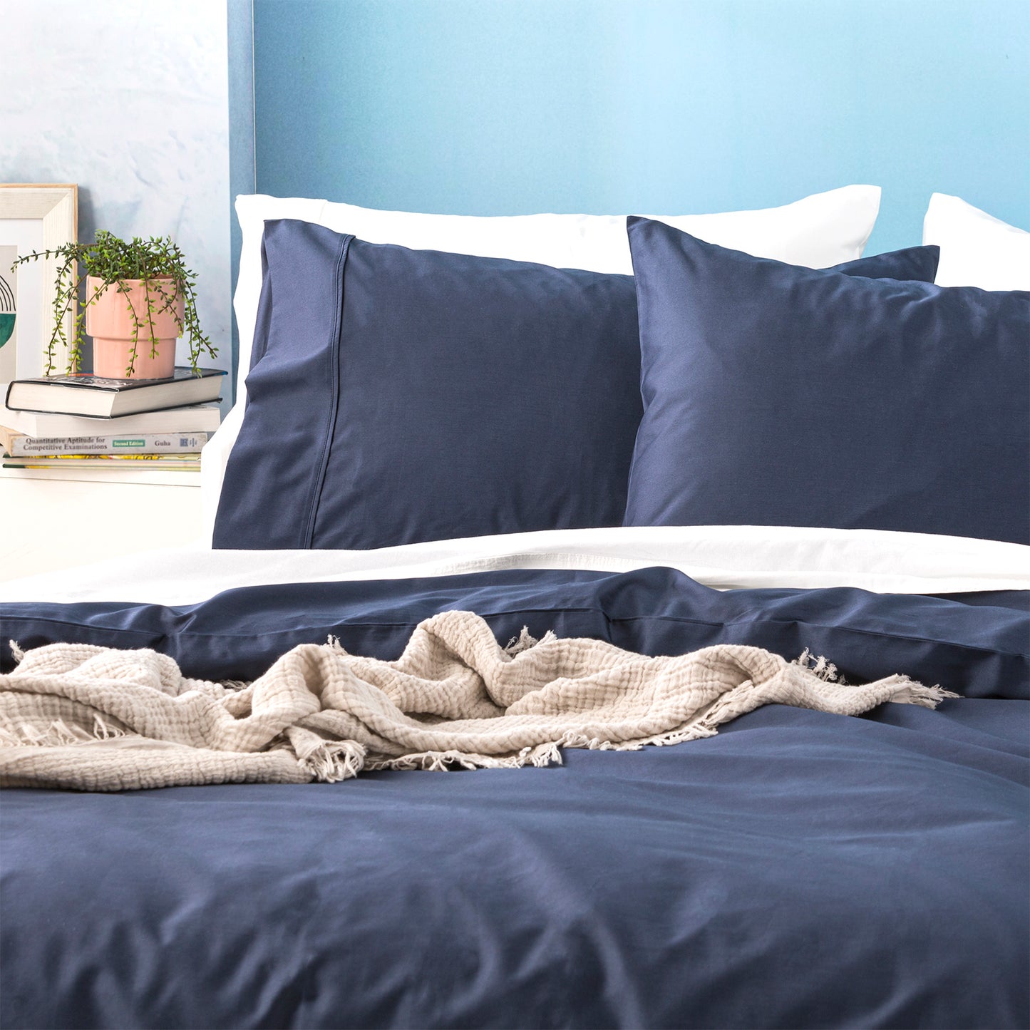 Premium 500 Thread count Bamboo Cotton Quilt Cover Set
