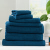 7 Piece Cobblestone Towel Set - 650 GSM Ribbed Cotton