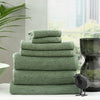 7 Piece Cobblestone Towel Set - 650 GSM Ribbed Cotton
