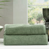 2 Pack Cobblestone Bath Sheets - 650 GSM Ribbed Cotton