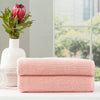 2 Pack Cobblestone Bath Sheets - 650 GSM Ribbed Cotton
