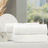 4 Pack Cobblestone Bath Sheets - 650 GSM Ribbed Cotton