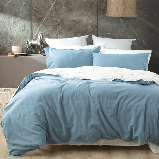 Essentials Reversible Euro Pillow Case - Vintage Stone Washed