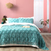 Park Avenue Medallion 100 % cotton Vintage washed Tuffted Bed Cover set