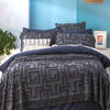 Renee Taylor Riley 100% Cotton Vintage Washed Tufted Bed Cover Set