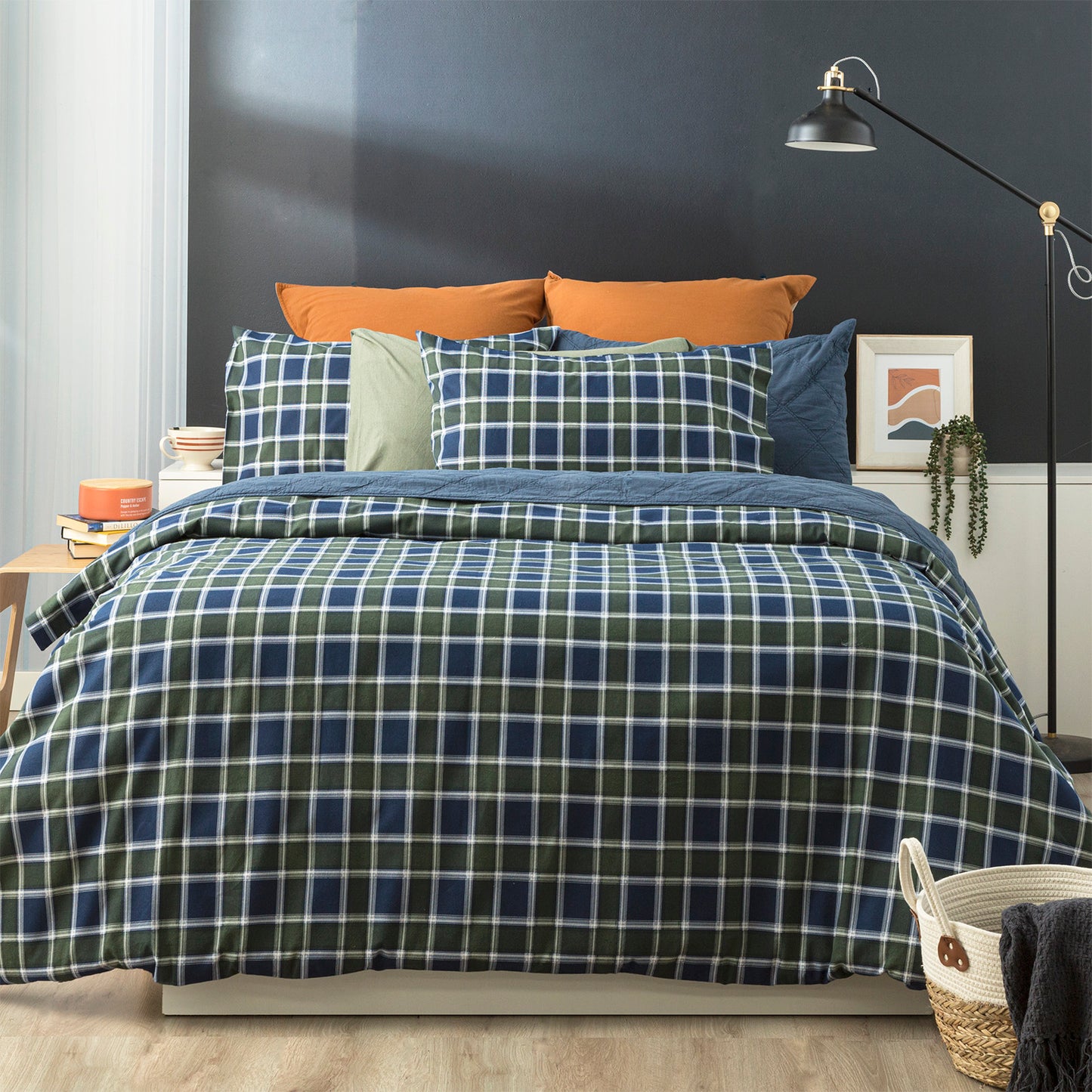 Flannelette Quilt Cover Set - 175 GSM Egyptian Cotton