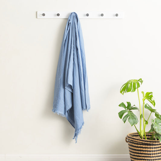 100% Linen Throw - Cavallo Stone Washed