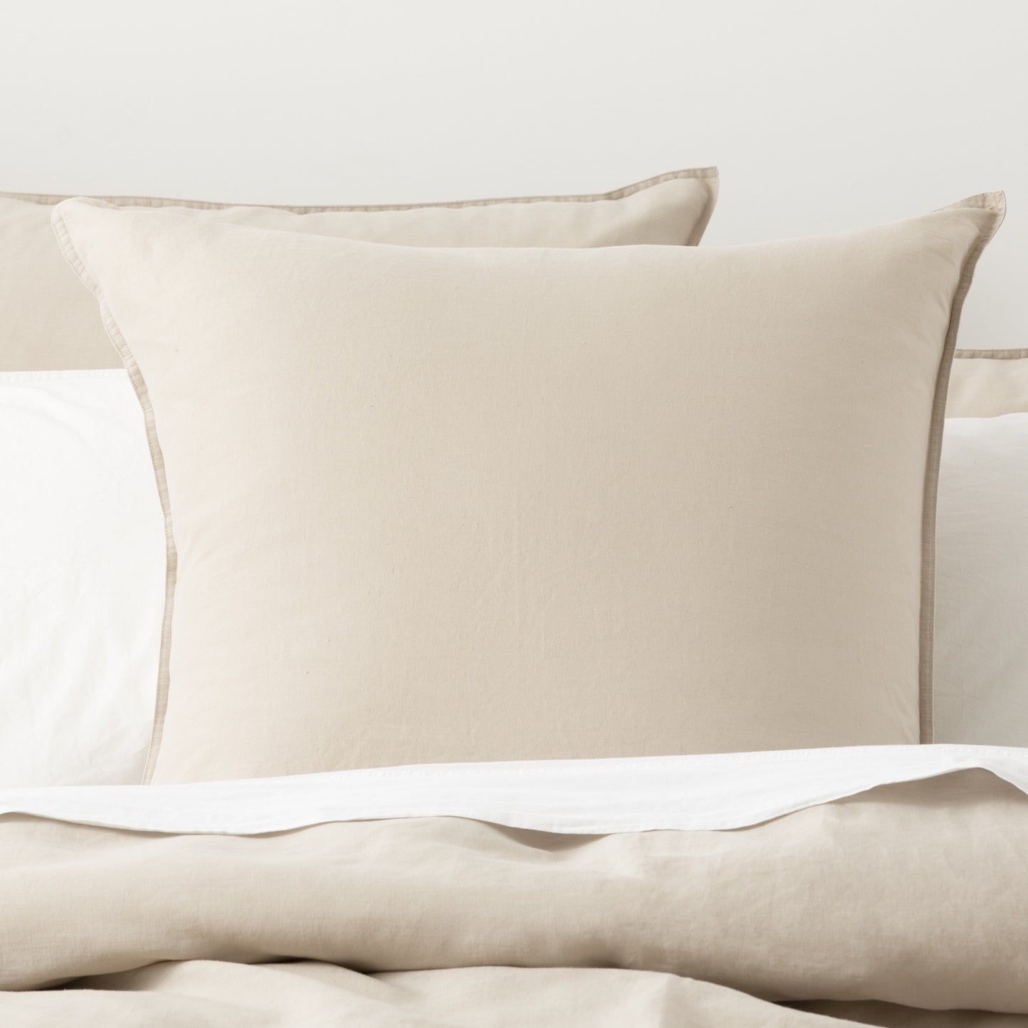 Cavallo French Linen Coverlet Set - Quilted - Stone Washed