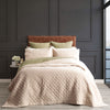 Cavallo French Linen Coverlet Set - Quilted - Stone Washed