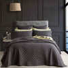 Cavallo French Linen Coverlet Set - Quilted - Stone Washed