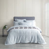 Elegance Jacquard Quilt Cover Set - Waffle Cotton