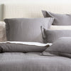 Elegance Waffle Cotton Euro Pillow Case - Jacquard