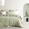 Elegance Jacquard Quilt Cover Set - Waffle Cotton