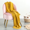100% Cotton Knitted Throw