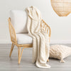 100% Cotton Knitted Throw