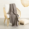 100% Cotton Knitted Throw