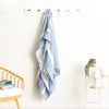 Ray Striped Textured Cotton Throw - Yarn Dyed Vintage Washed