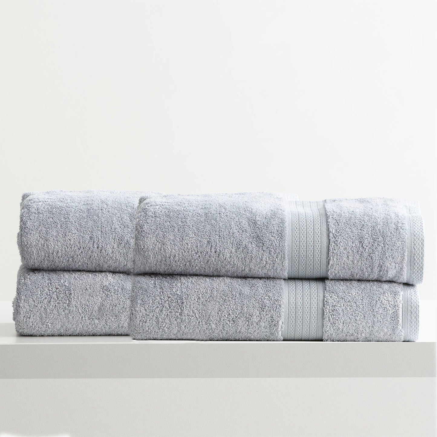 4 Pack Stella Bath Sheets - 650 GSM Super Soft Bamboo Cotton