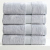 4 Pack Stella Bath Towels - 650 GSM Super Soft Bamboo Cotton Bath Towels