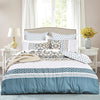 300 TC Cotton Quilt Cover Set - Reversible