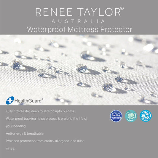 Premium Waterproof Mattress Protector Long Single
