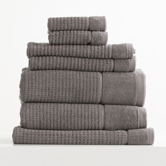 7 Piece Cambridge Towel Set - 650 GSM Textured