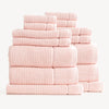 14 Piece Cambridge Towel Set - 650 GSM Textured