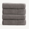 4 Pack Cambridge Bath Towels - 650 GSM Textured