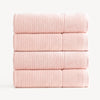 4 Pack Cambridge Bath Towels - 650 GSM Textured
